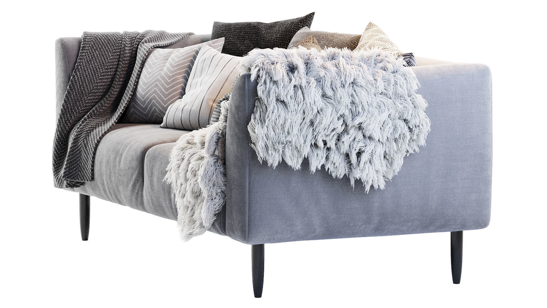 BLAZE 3 Seater Sofa 3D model_2