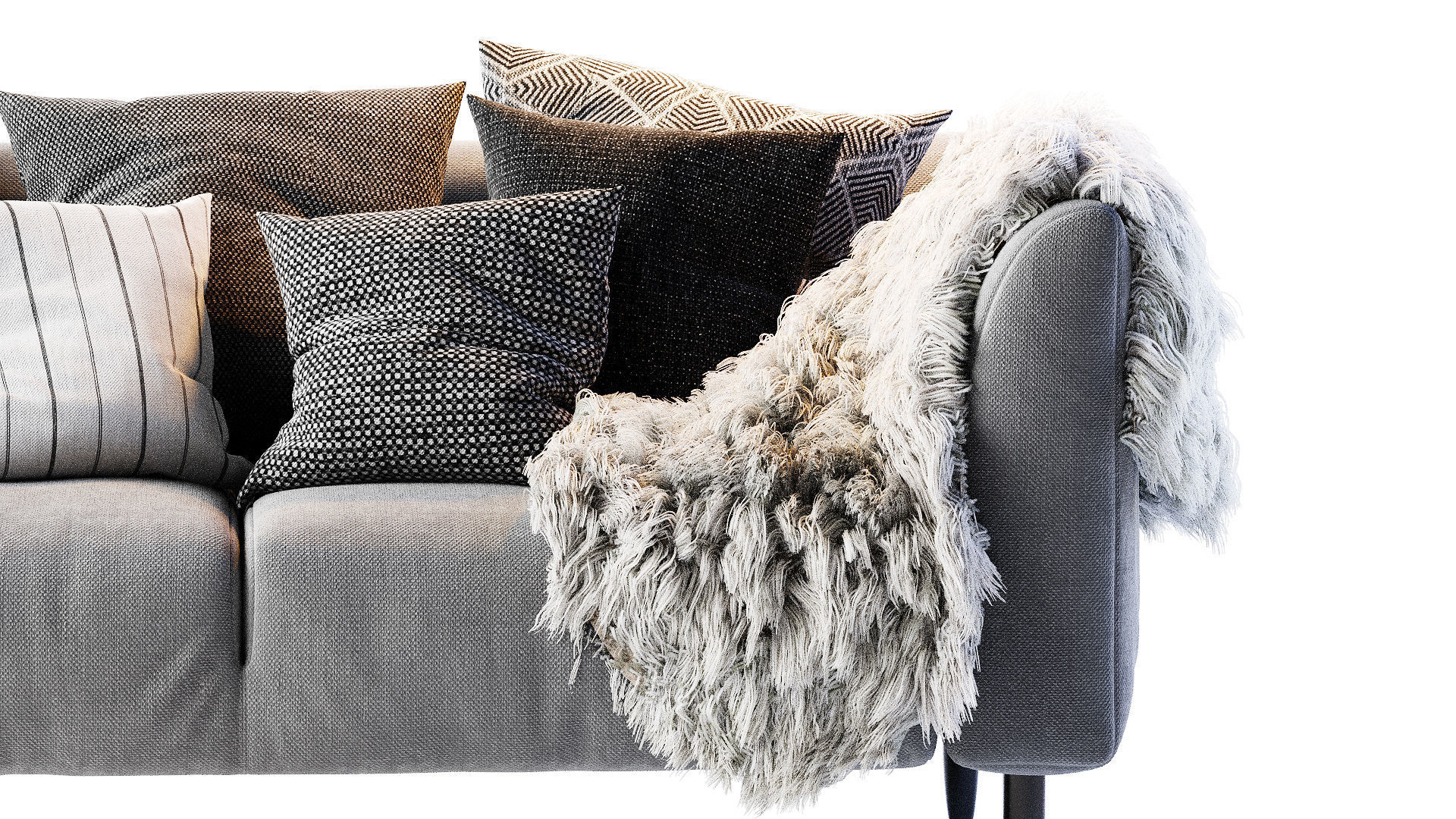 BLAZE 3 Seater Sofa 3D model_14