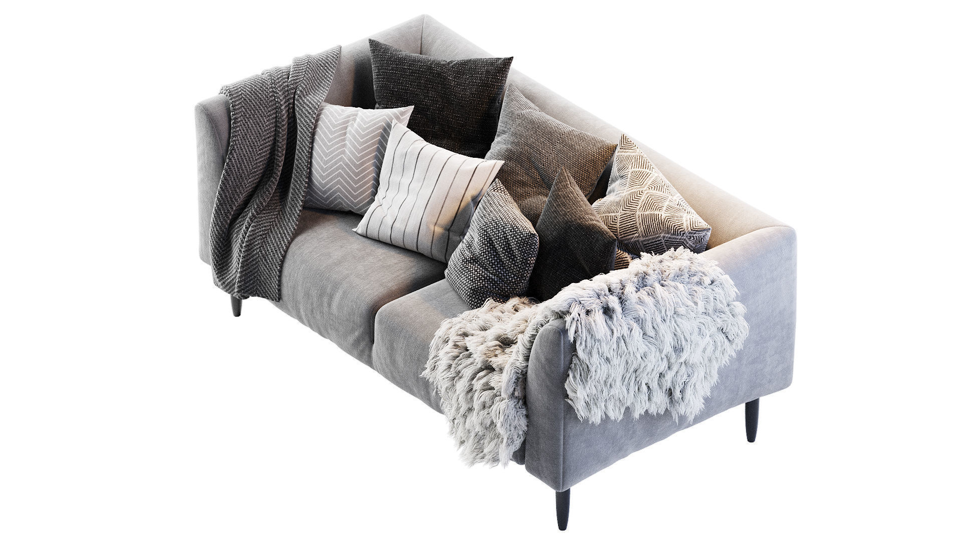 BLAZE 3 Seater Sofa 3D model_5