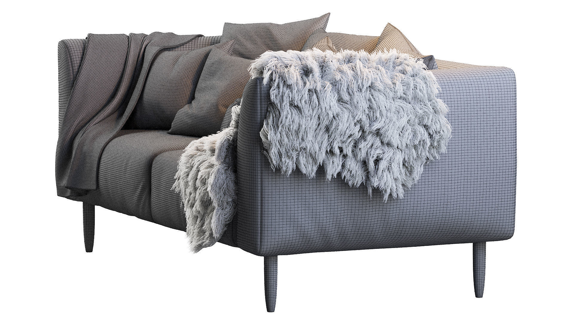 BLAZE 3 Seater Sofa 3D model_11