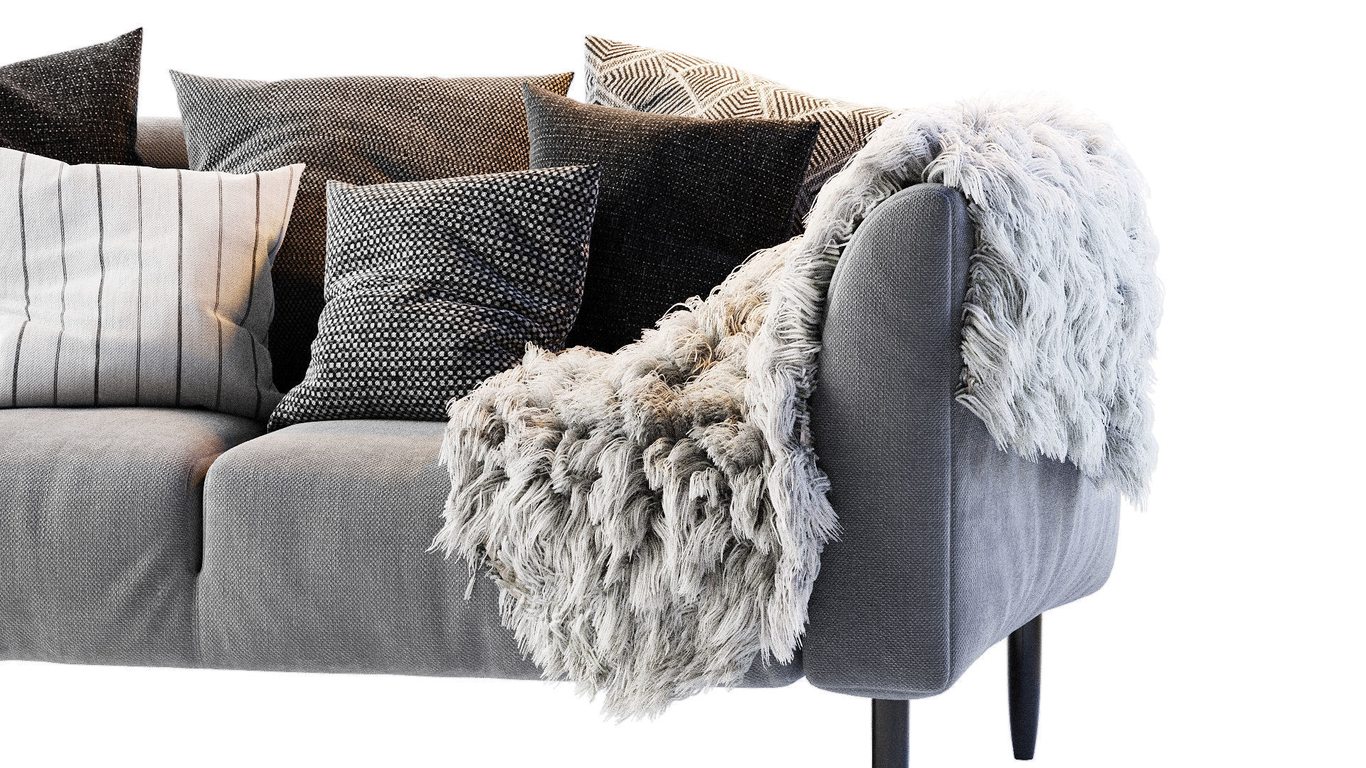 BLAZE 3 Seater Sofa 3D model_4