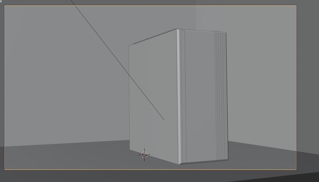 Gaming Casing Free low-poly 3D model_6