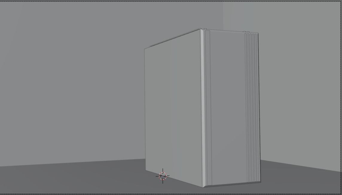 Gaming Casing Free low-poly 3D model_5