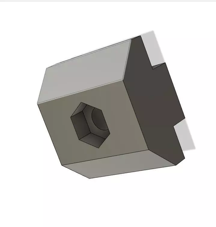 30x30 Sigma profile nut m3x16 screw drag drob  3D print model_0