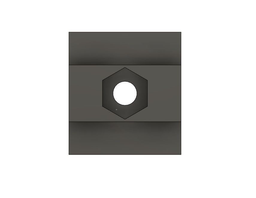 30x30 Sigma profile nut m3x16 screw drag drob  3D print model_6