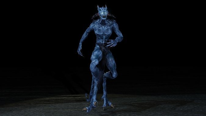 Molag Bal 3D model Low-poly 3D model