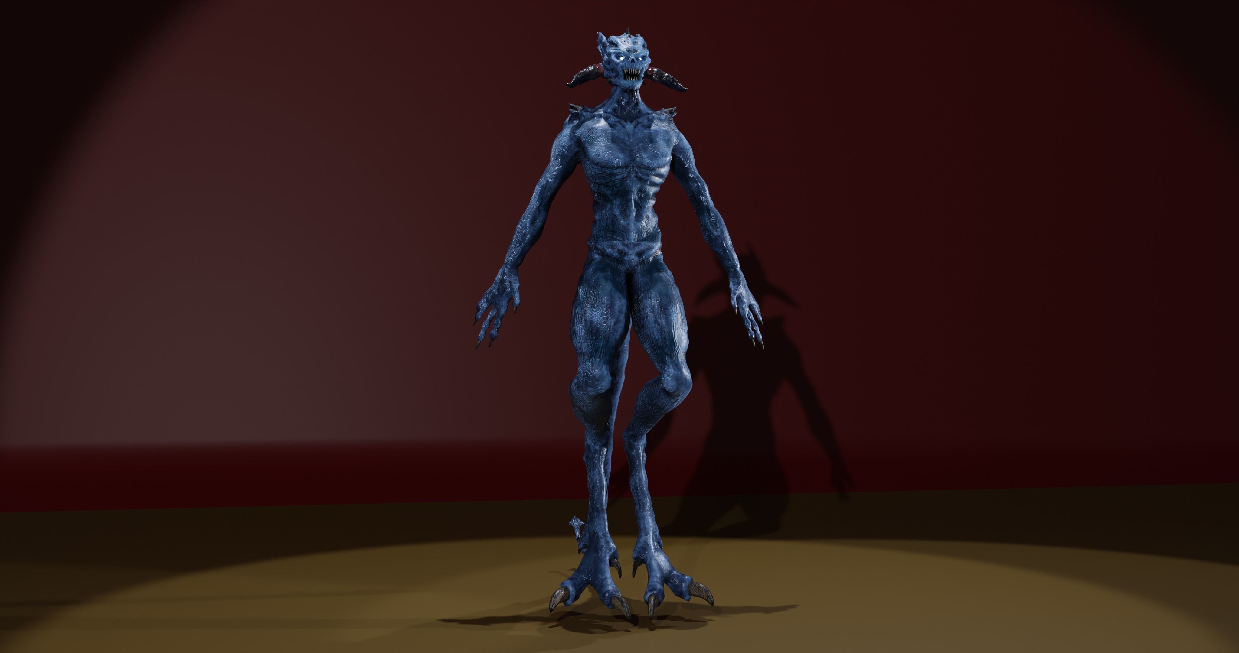 Molag Bal 3D model Low-poly 3D model_3