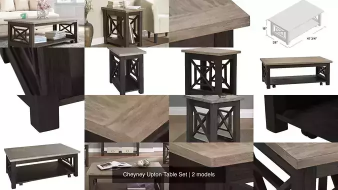 Cheyney Upton Table Set