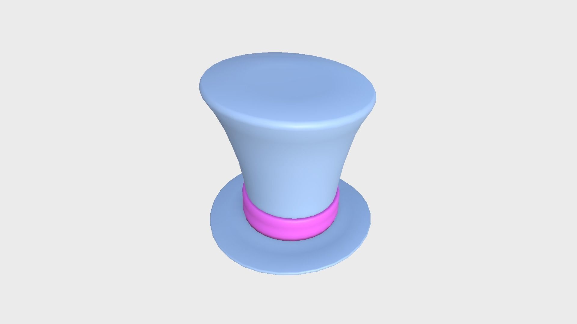 06 Top Hats Cartoon Colors - Character Fashion Design 3D Model Collection_21