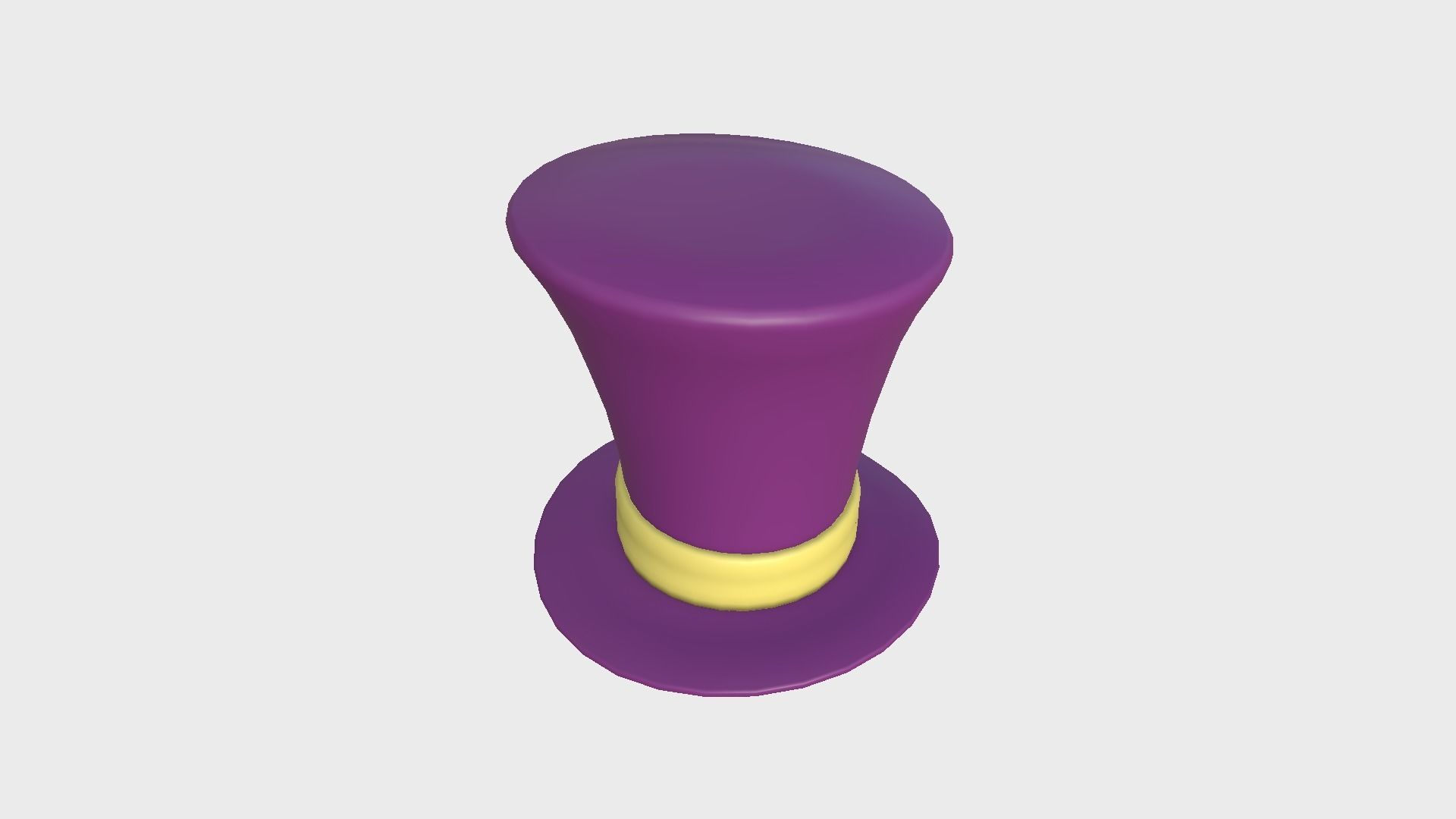 06 Top Hats Cartoon Colors - Character Fashion Design 3D Model Collection_29
