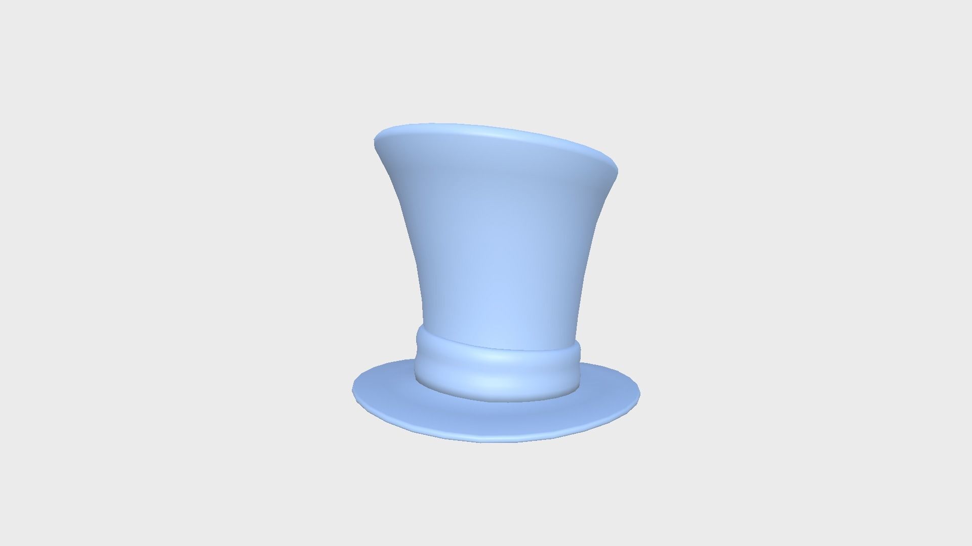 06 Top Hats Cartoon Colors - Character Fashion Design 3D Model Collection_7