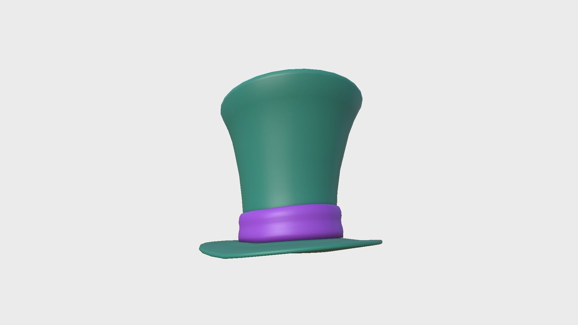 06 Top Hats Cartoon Colors - Character Fashion Design 3D Model Collection_30