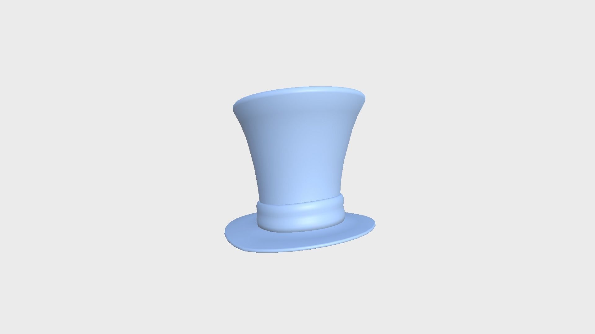 06 Top Hats Cartoon Colors - Character Fashion Design 3D Model Collection_8