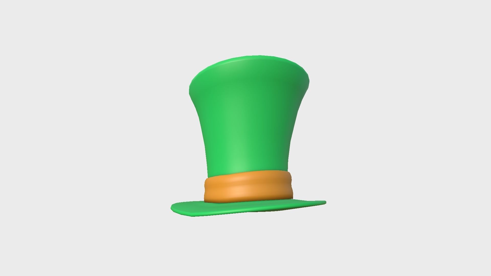 06 Top Hats Cartoon Colors - Character Fashion Design 3D Model Collection_15