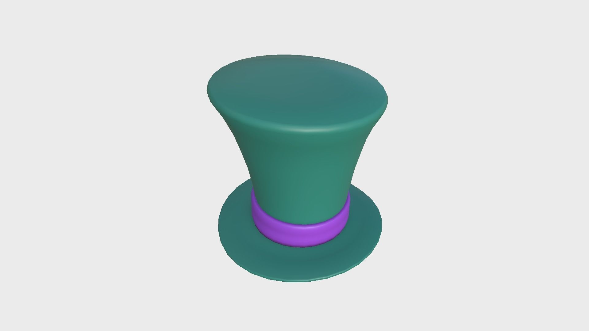 06 Top Hats Cartoon Colors - Character Fashion Design 3D Model Collection_24