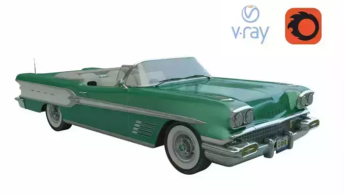 Pontiac Bonneville 3D model