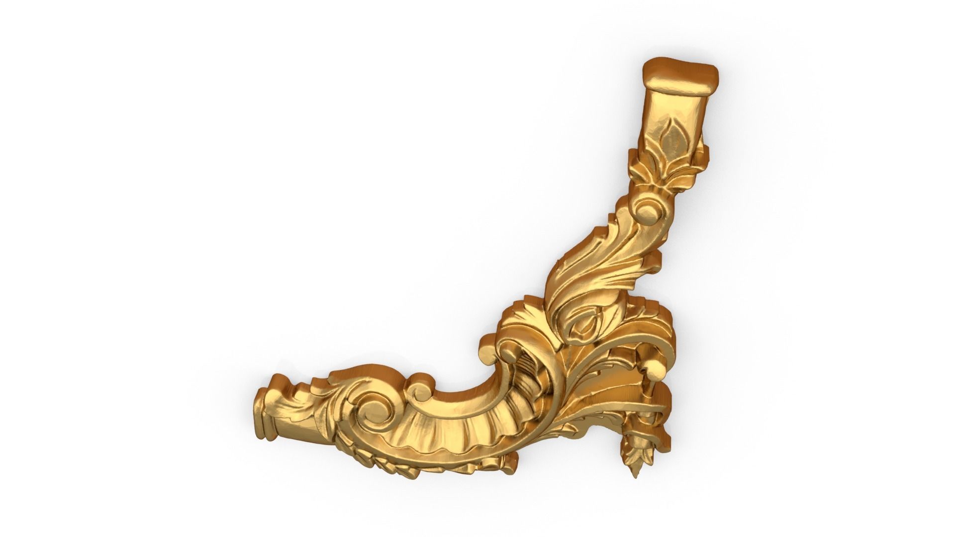 Classic decor ornament 80 3D model_4