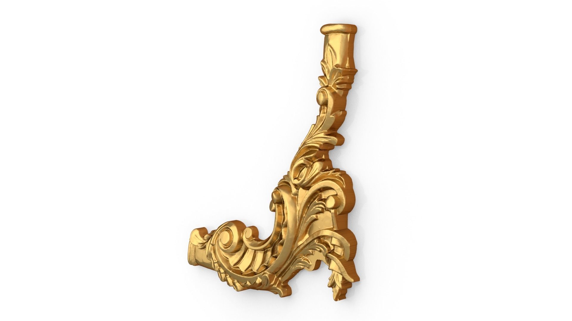 Classic decor ornament 80 3D model_2