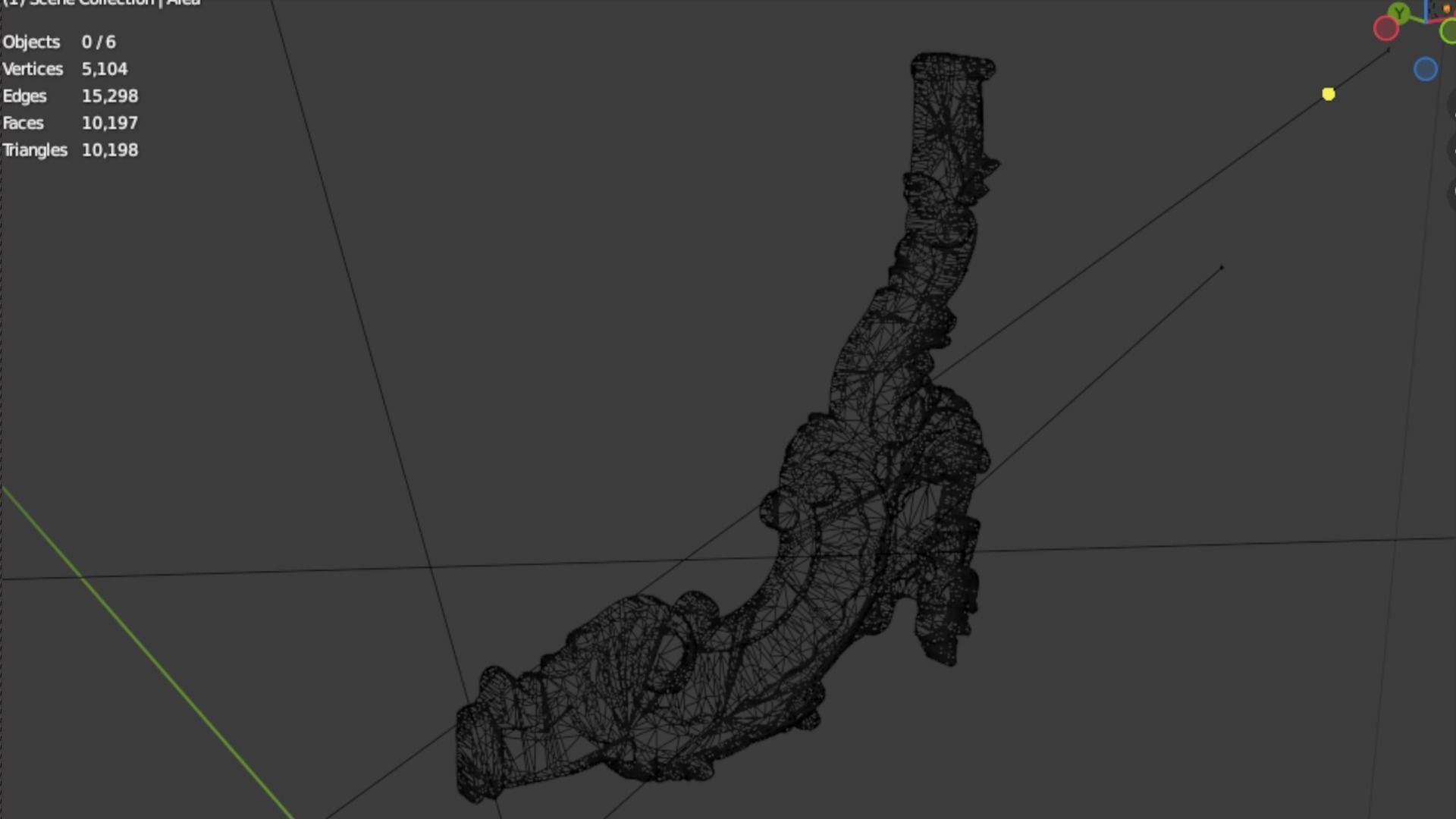 Classic decor ornament 80 3D model_6