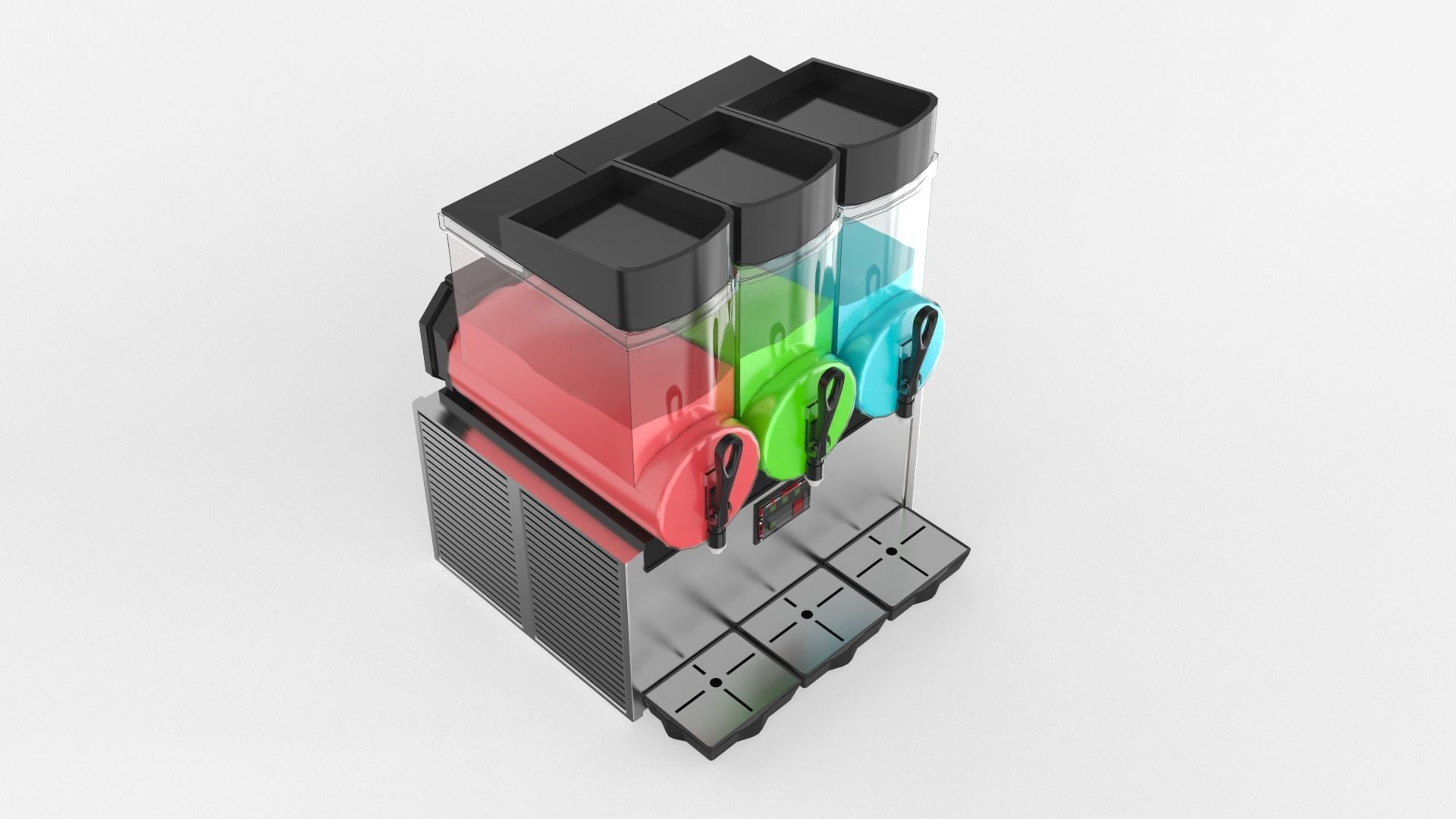 Slush Machine 3D model_10