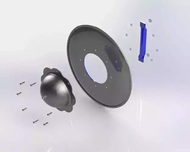 WG 7001 - Buckler 3D print model