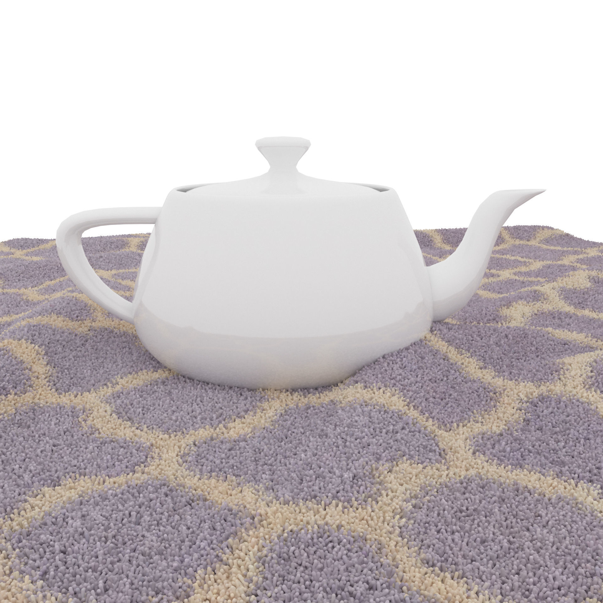 Rugs No 474 Low-poly 3D model_8