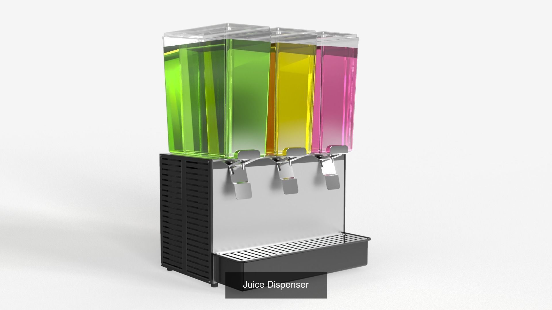 Various Beverage Dispenser Machines 3D Model Collection_5