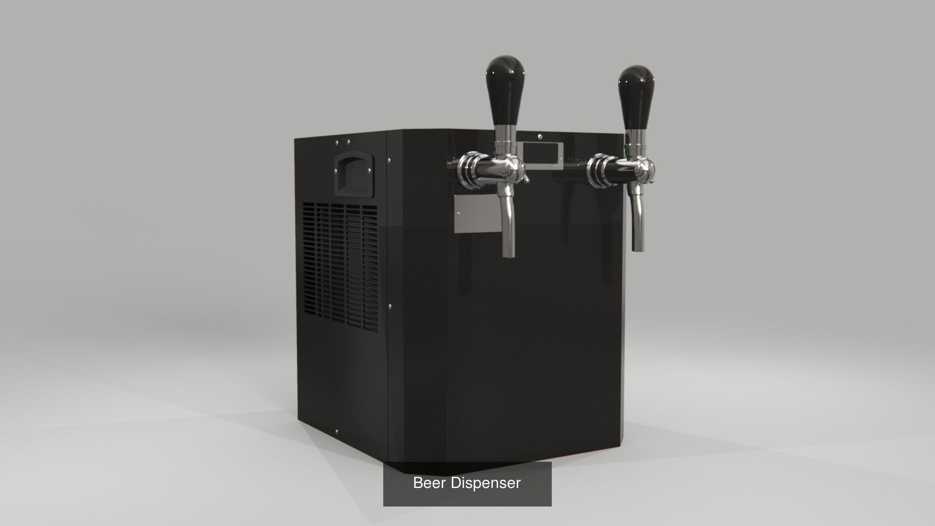 Various Beverage Dispenser Machines 3D Model Collection_1