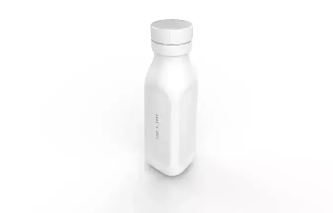 Bottle M8 Low-poly 3D model