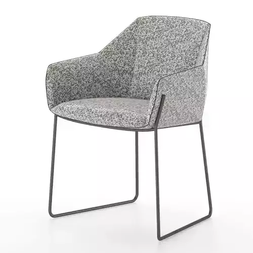 Sancal Nido Sled base Chair 3D model