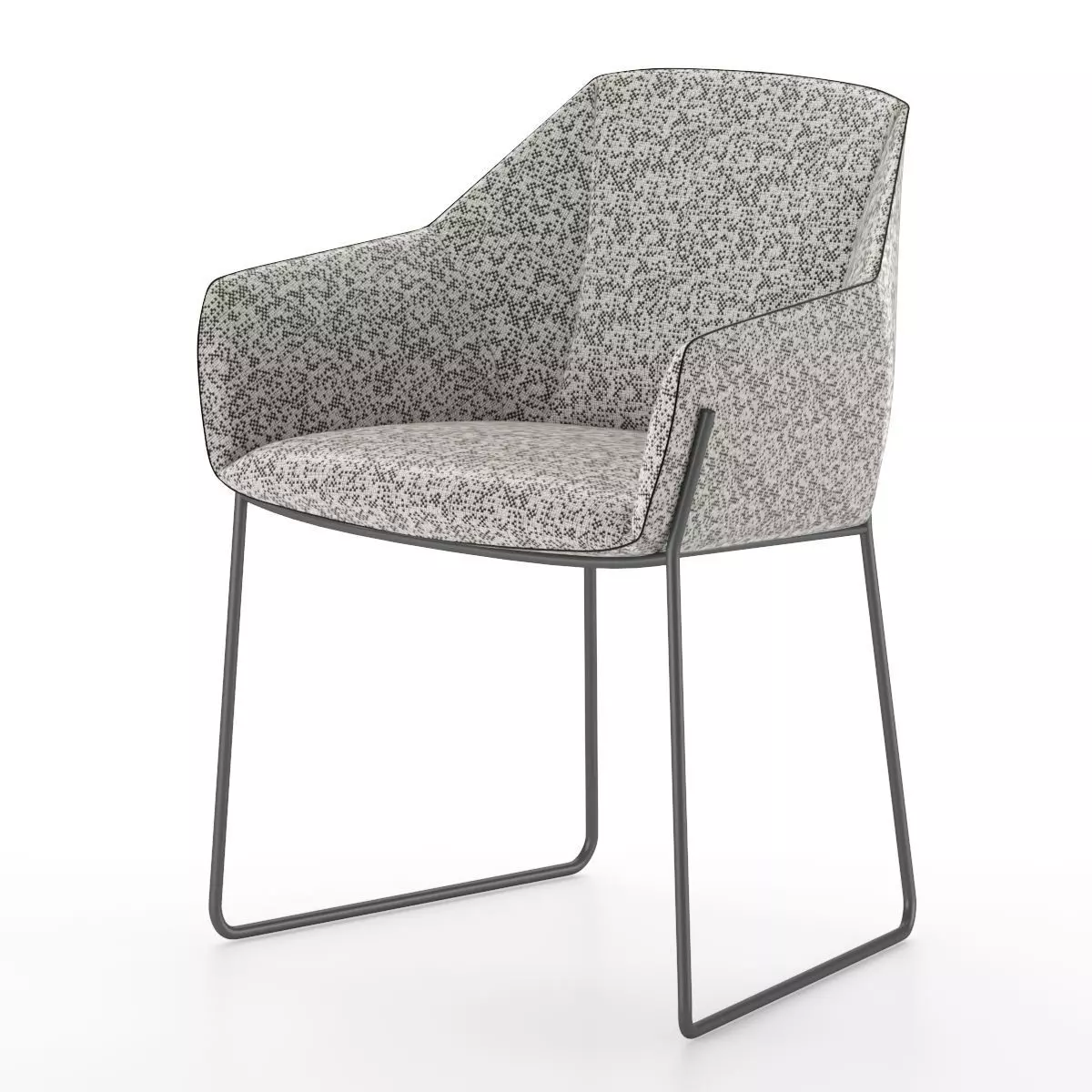 Sancal Nido Sled base Chair 3D model