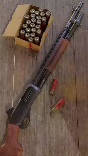 Remington 870 Magnum Shotgun