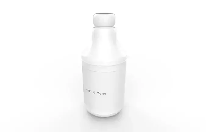 Bottle M9 Low-poly 3D model