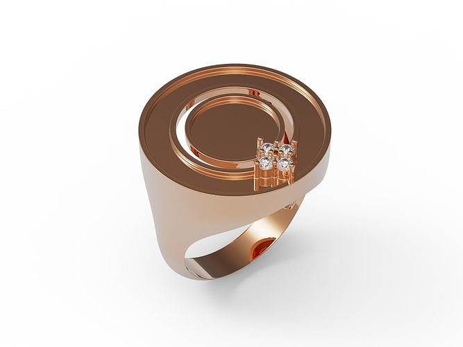 Coin ring 3D print model