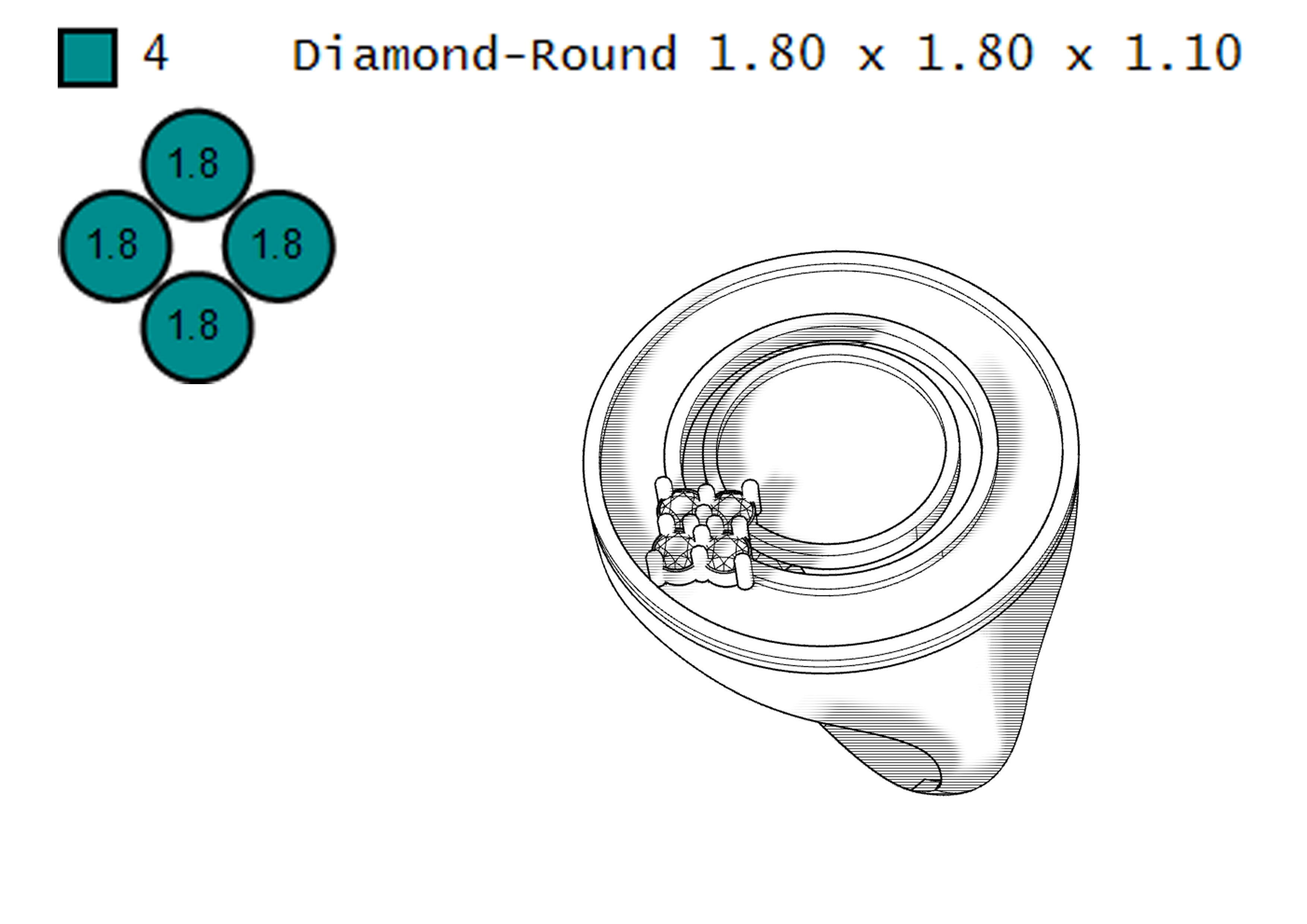 Coin ring 3D print model_6