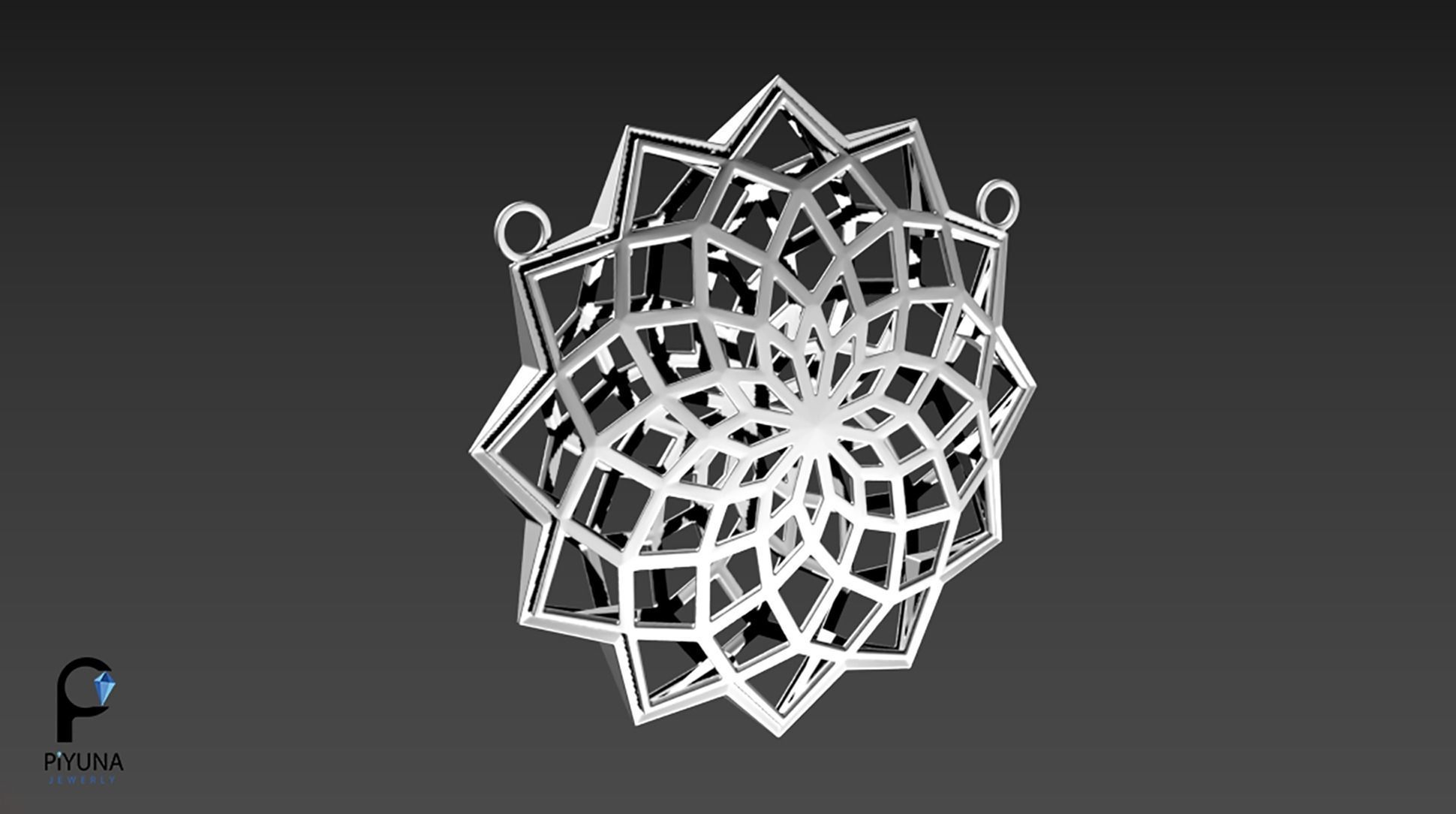 Eslimi pendant  010 3D print model_6