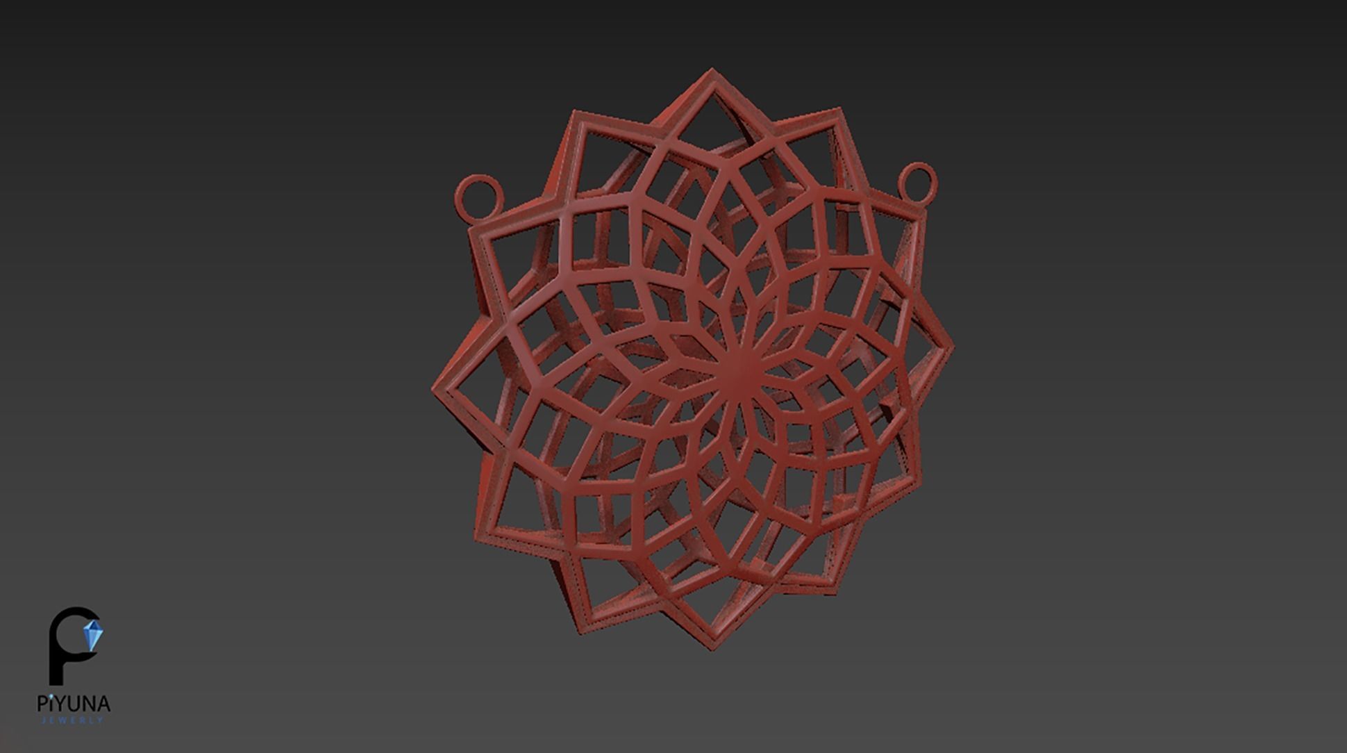 Eslimi pendant  010 3D print model_7