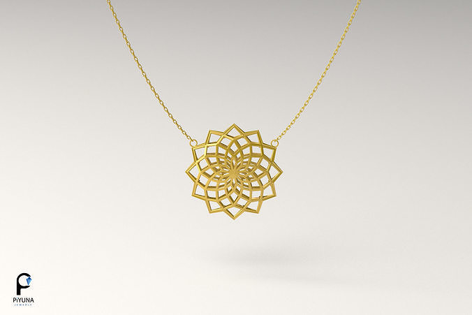 Eslimi pendant  010 3D print model
