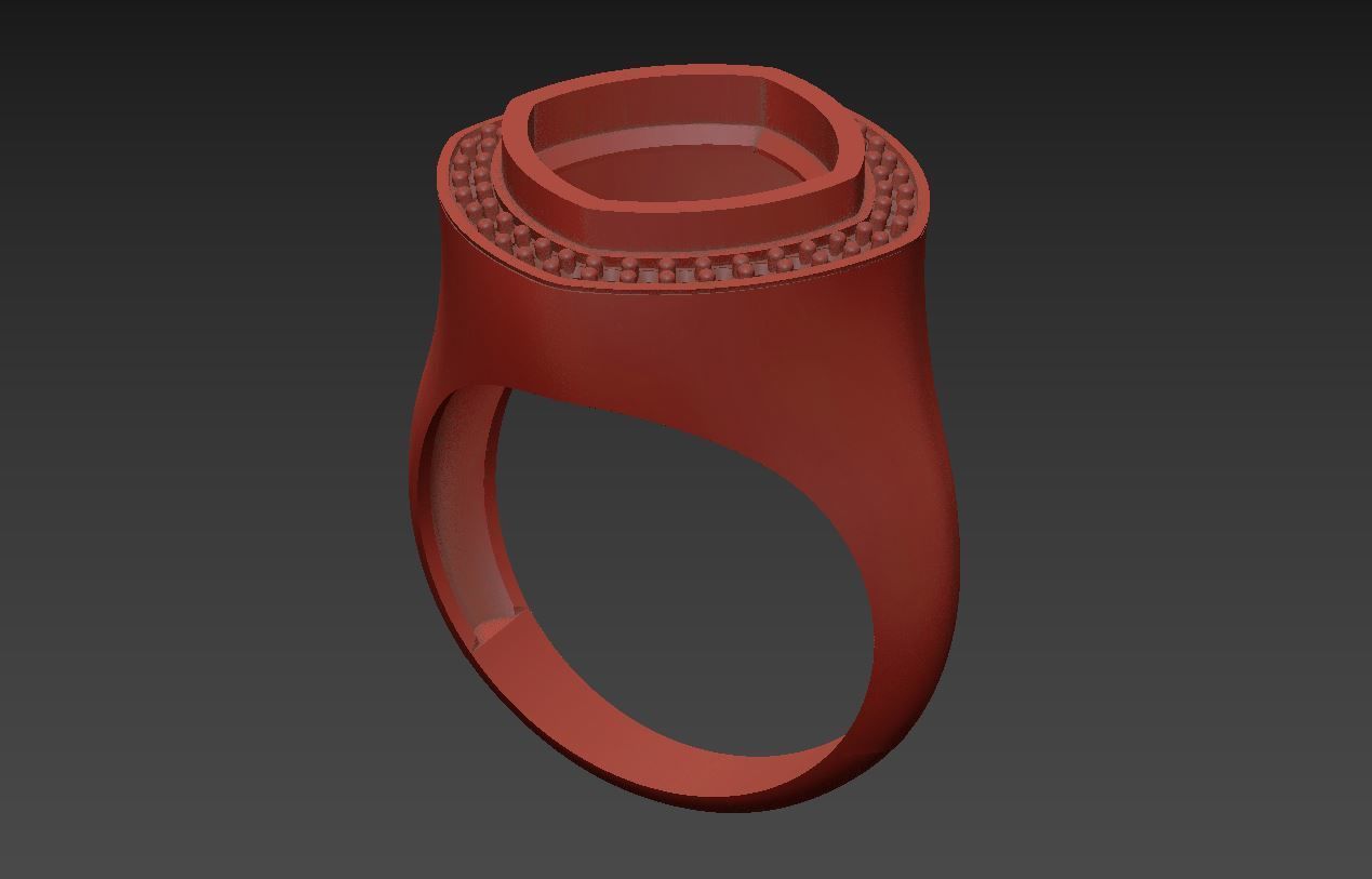 Ring R 14 3D print model_2