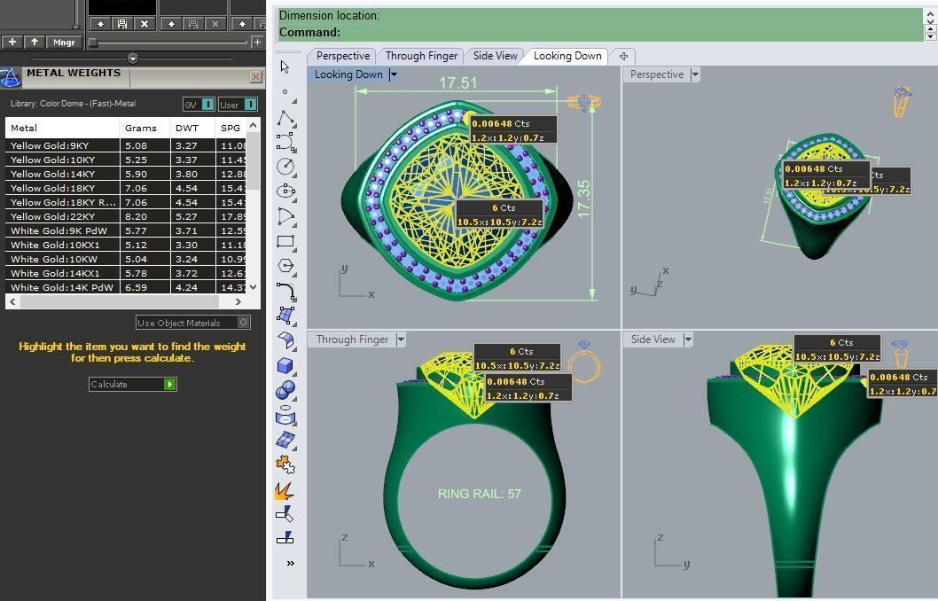 Ring R 14 3D print model_1