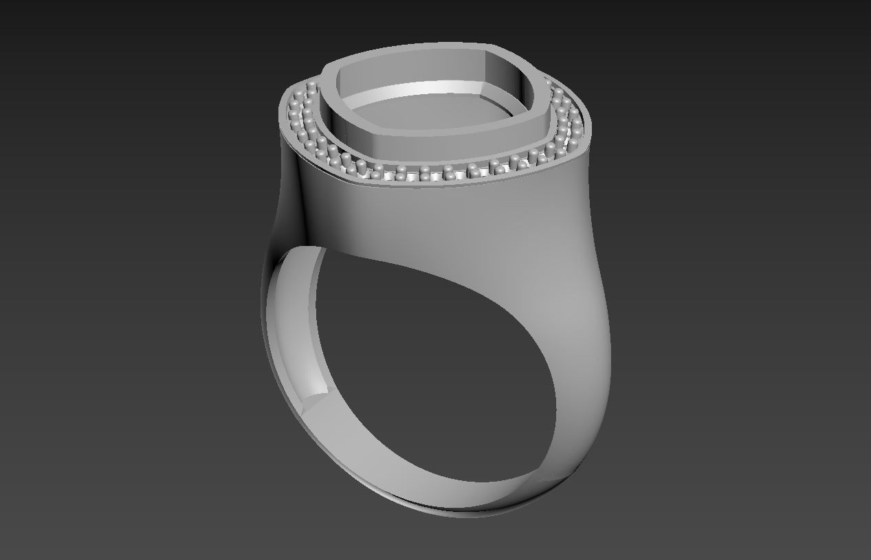 Ring R 14 3D print model_4
