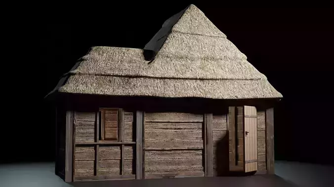 Medieval Hut - Sredniowieczna Chata --1D--
