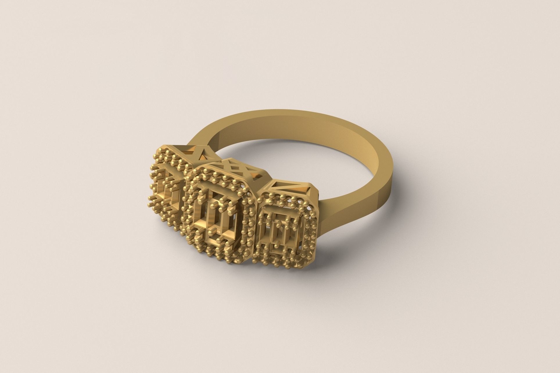 Ring R 15 3D print model_3