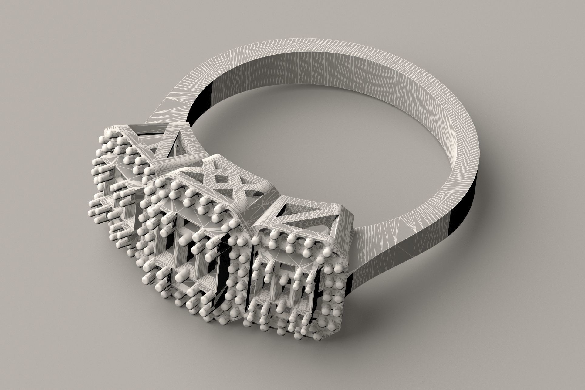 Ring R 15 3D print model_5