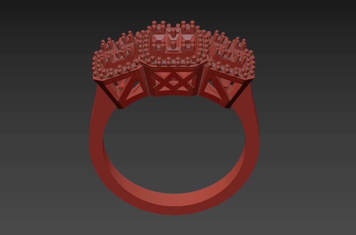 Ring R 15 3D print model_4