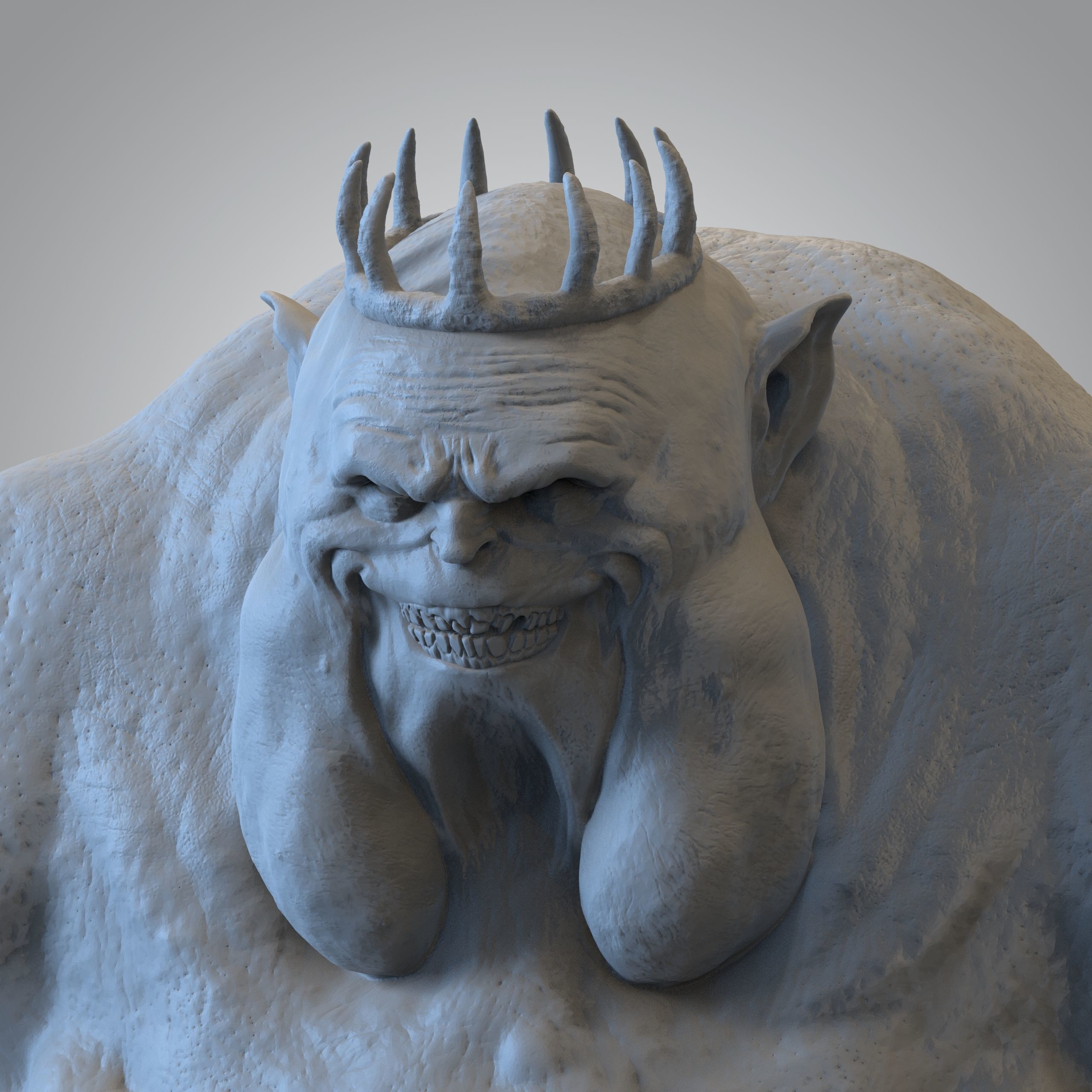 Lord Of The Rings - Great Goblin 3D print model_1