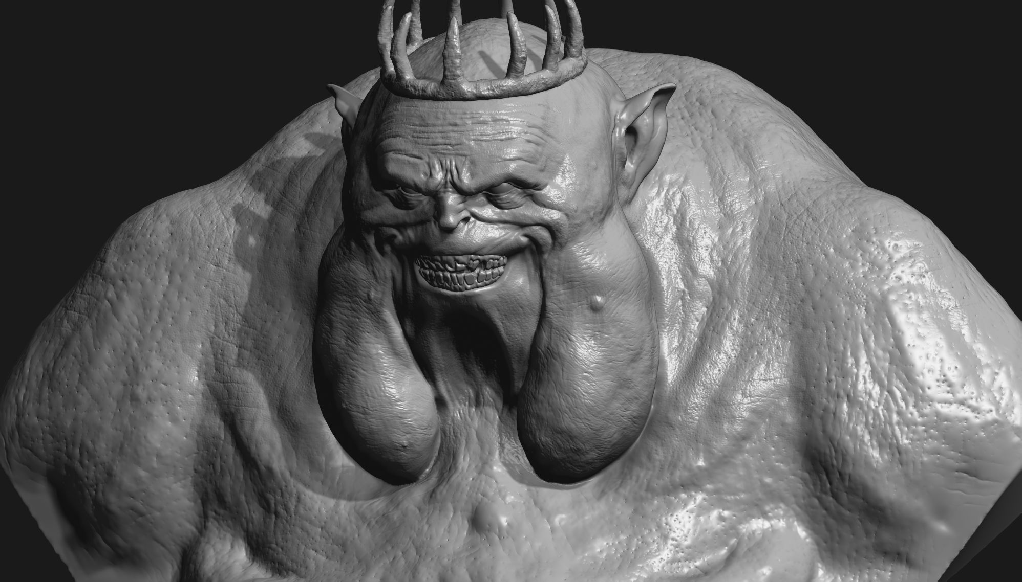 Lord Of The Rings - Great Goblin 3D print model_12