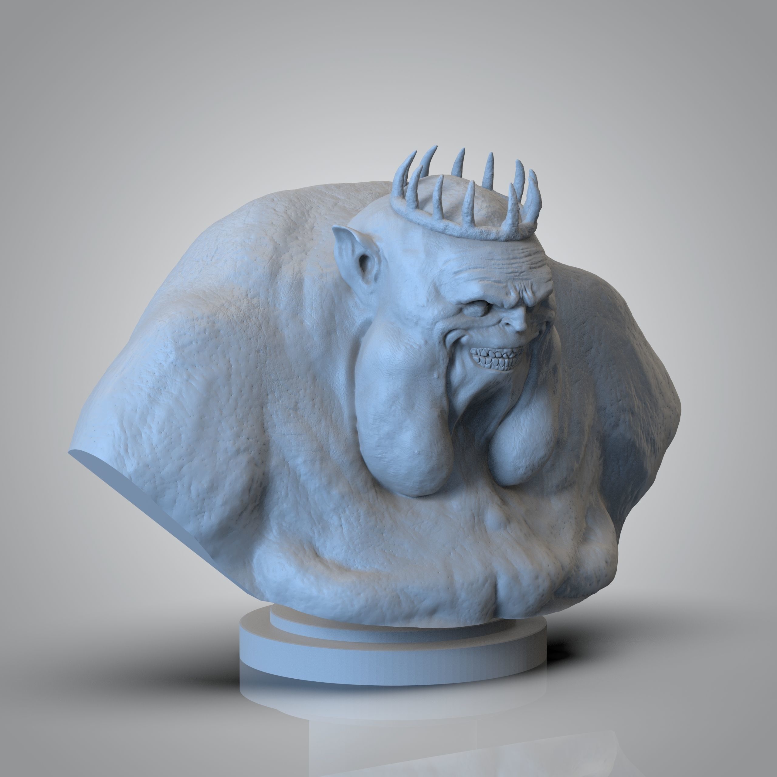 Lord Of The Rings - Great Goblin 3D print model_2