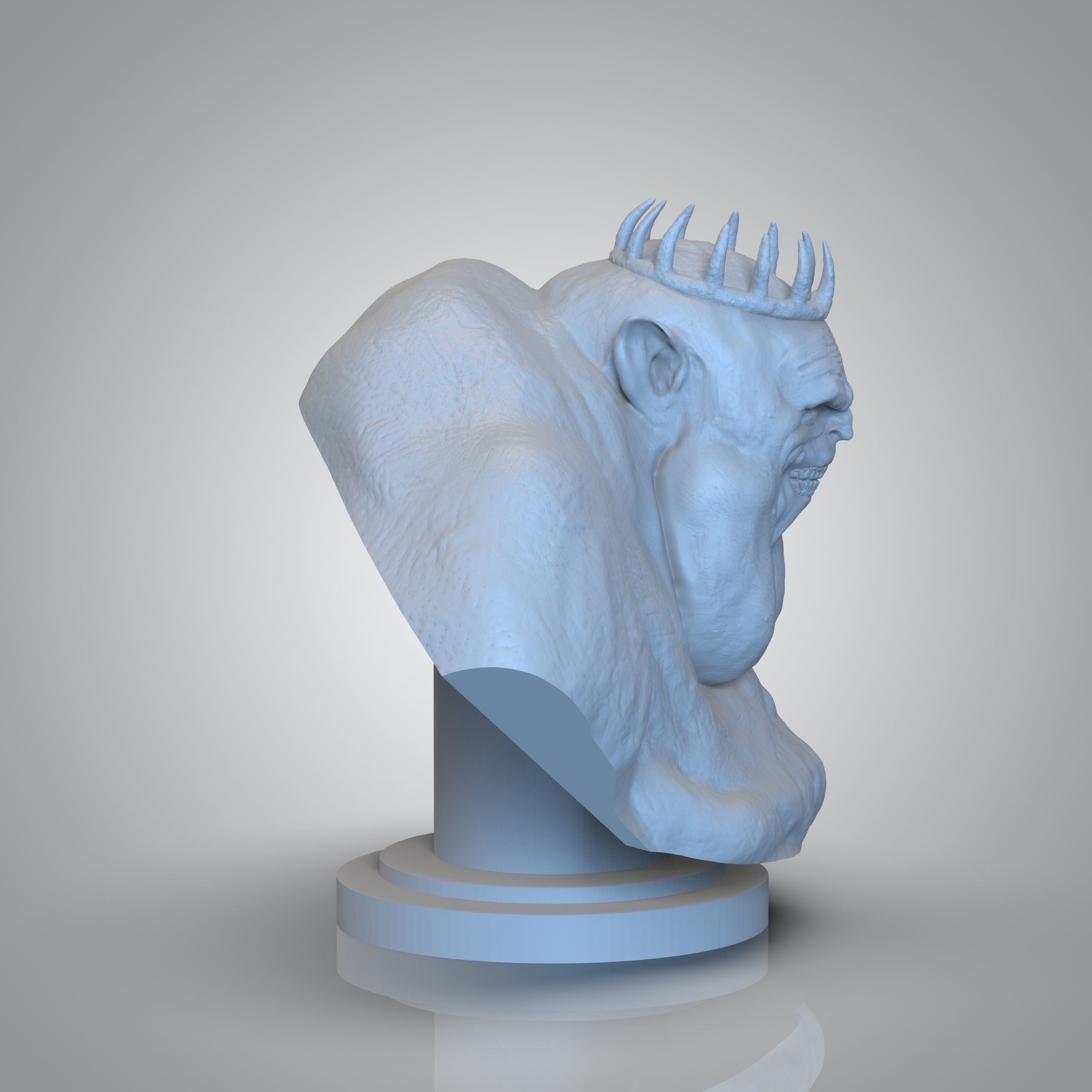 Lord Of The Rings - Great Goblin 3D print model_4