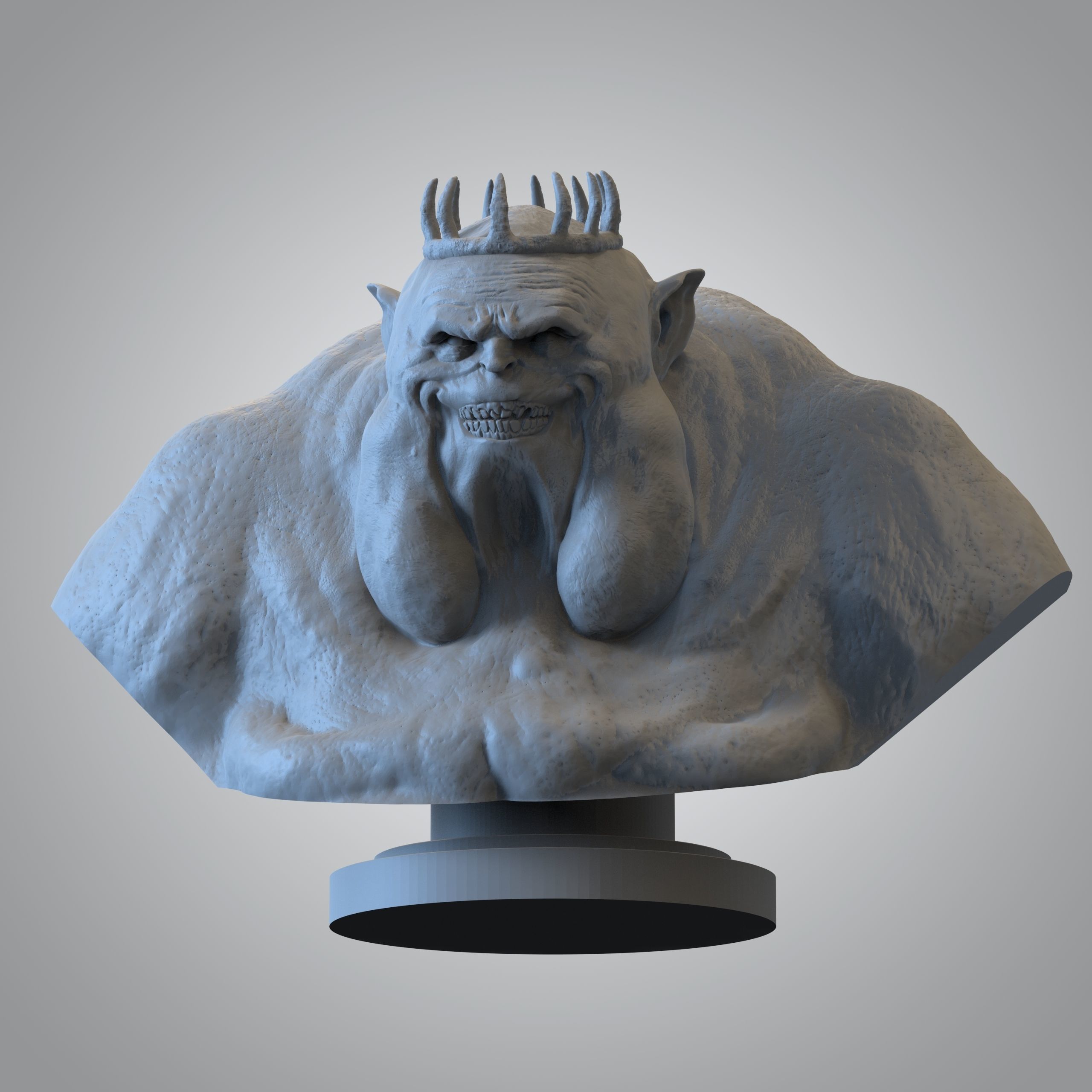 Lord Of The Rings - Great Goblin 3D print model_3